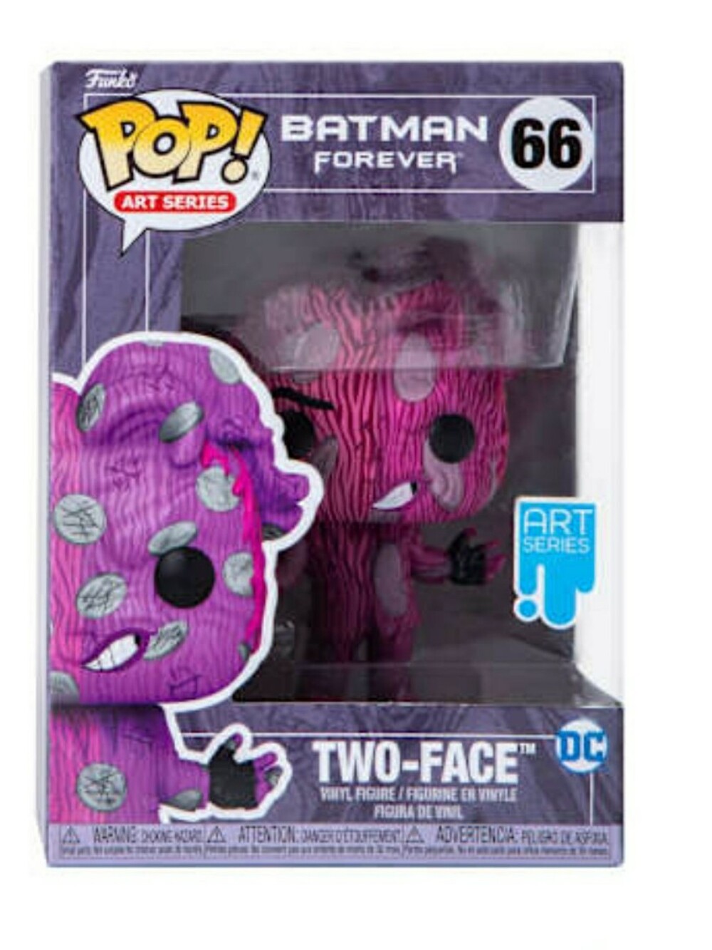 New Funko Two-Face Pop! Art Series Batman Forever #66 Artist DC Comics